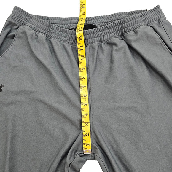 Under Armour Pants Mens XXL Grey Black Twister Track Lightweight Pull On - Picture 13 of 13
